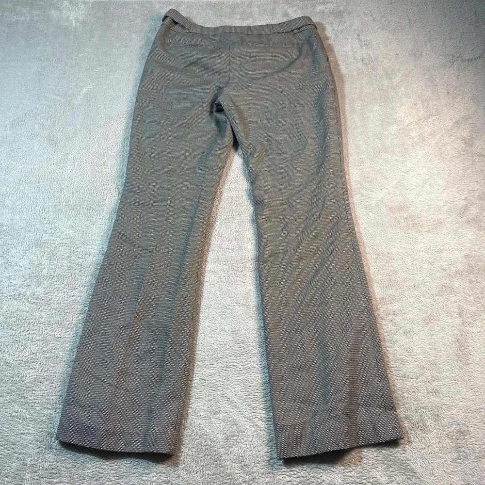 Banana Republic Martin Fit Houndstooth Career Dress Pants‎ Size 8 Women Birdseye